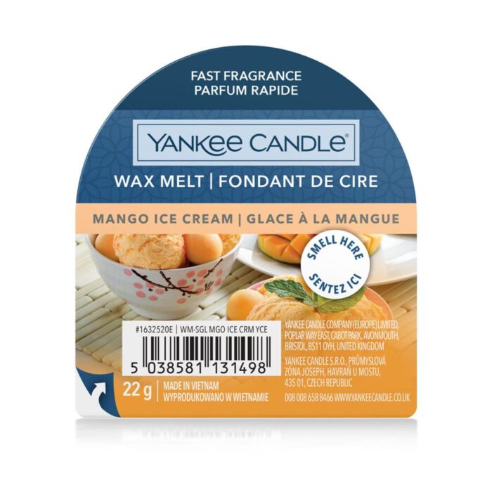 Yankee Candle - Mango Ice Cream - Wax Melt